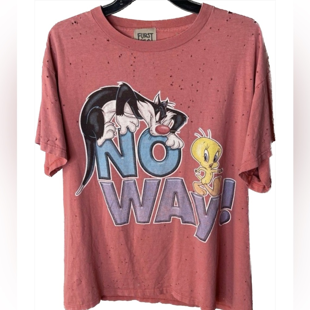 Vintage LF tweety bird oversized tee